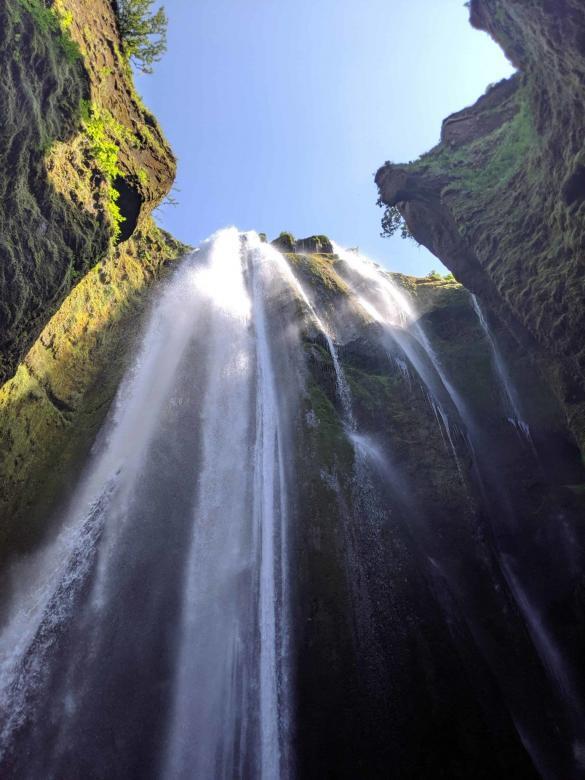 Gljúfrabúi waterfall in all its glory
