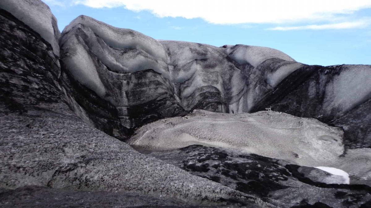 The Incredibly Shrinking Glacier in the South of Iceland