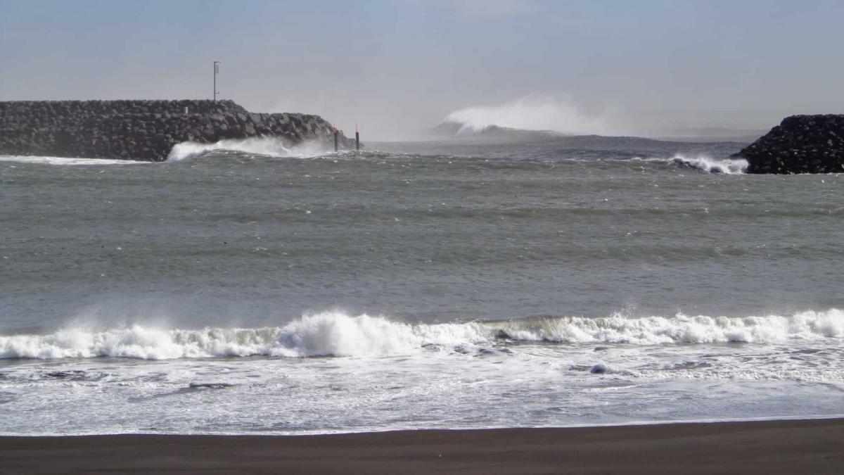 See the Waves of the North Atlantic Pound the Icelandic Coast