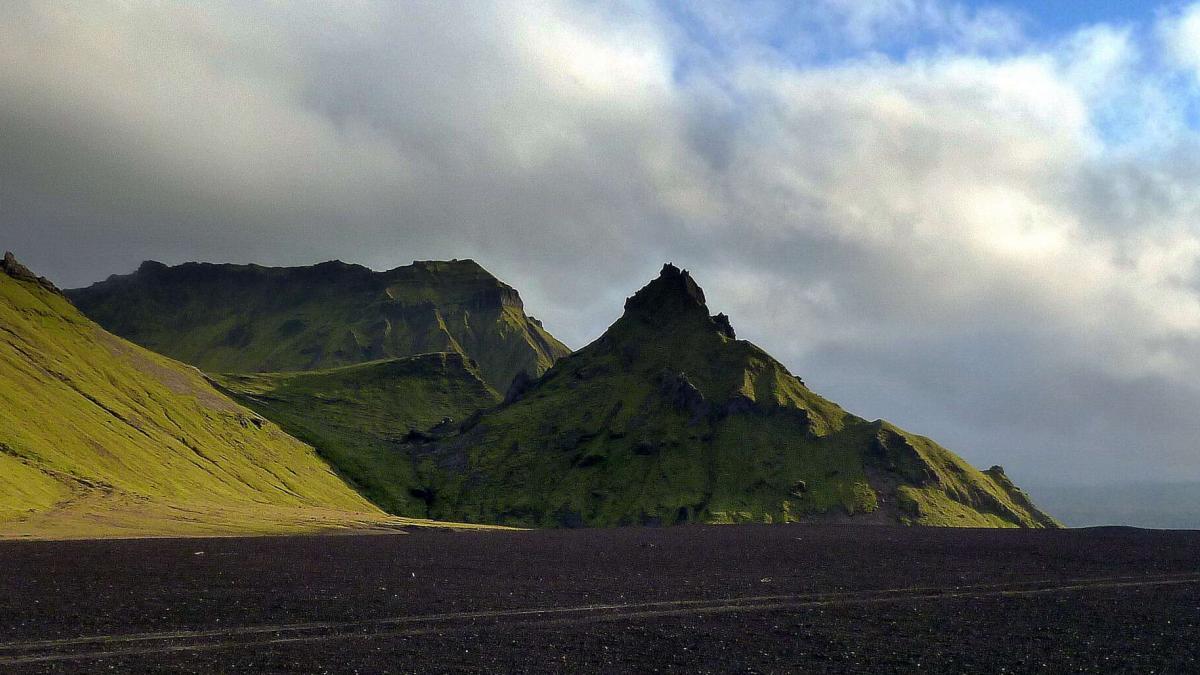 See the Icelandic Lunar Landscape at the Lonely Mountain of Hafursey