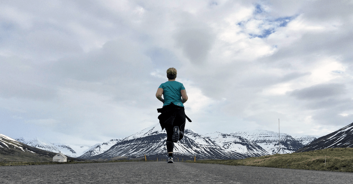 Running in Iceland and Loving it