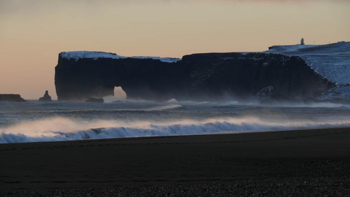 See the Furious Waves at Reynisfjara Black Beach