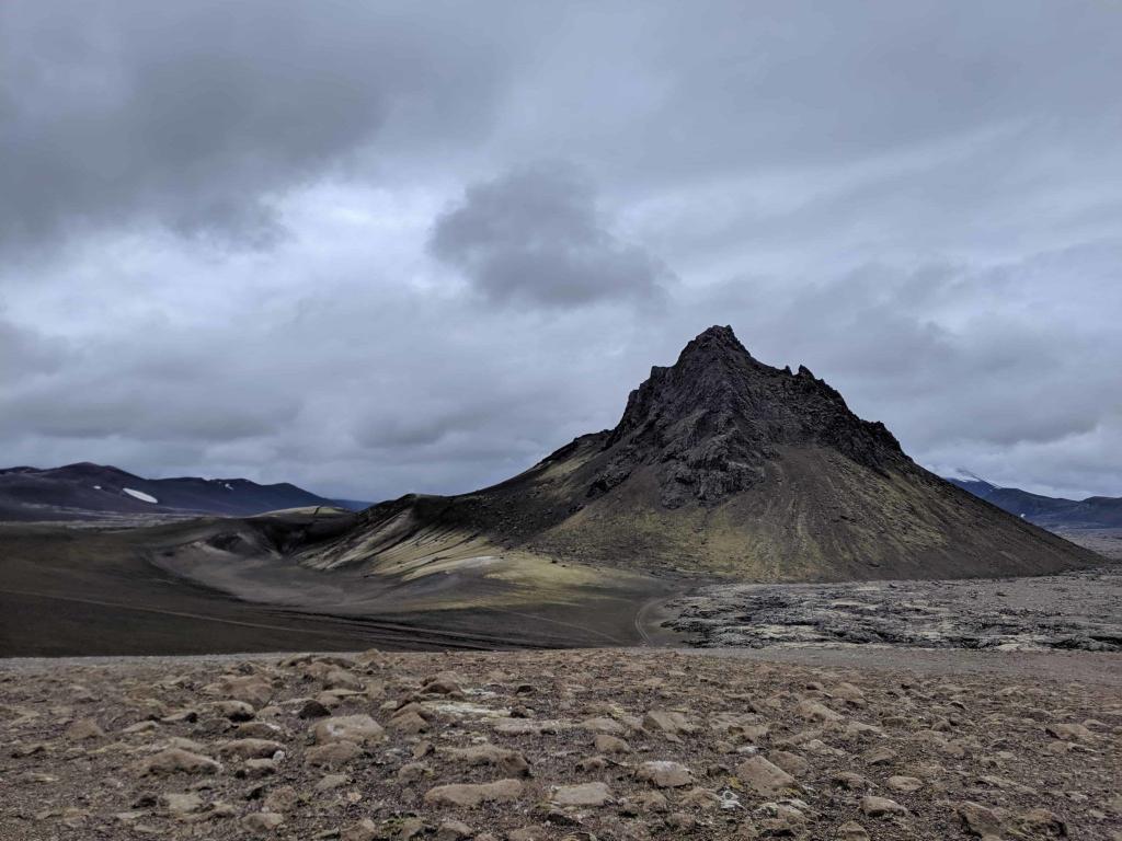 Krakatindur in the Icelandic highlands.