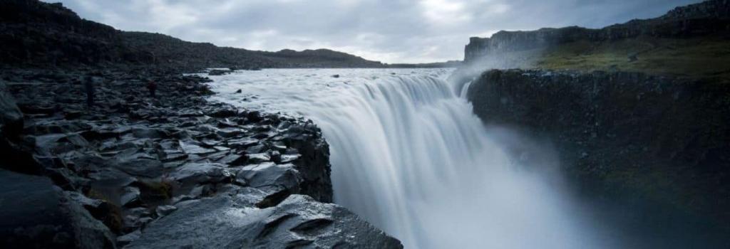 Dettifoss waterfall in Iceland.