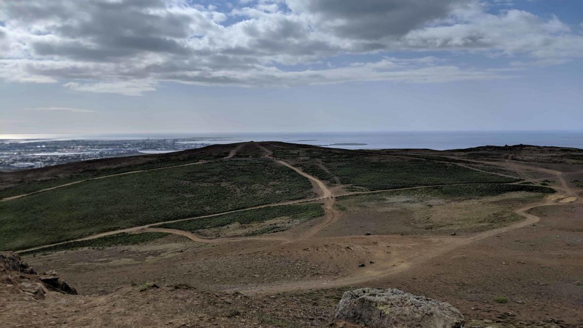 Reykjavik family friendly hiking trail