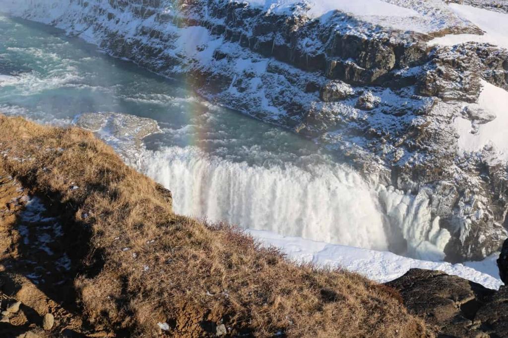 Gullfoss waterfall on the Golden Circle