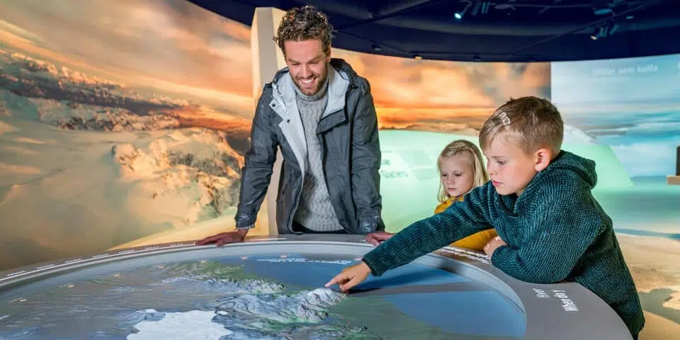 Kid friendly Iceland. Photo credit: Perlan Museum