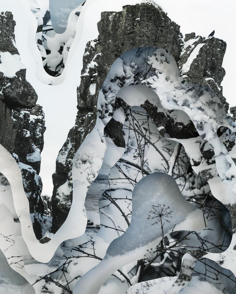 Topography StudyXIV by Charlotta Hauksdottir from A sense of place -Imprints of Iceland