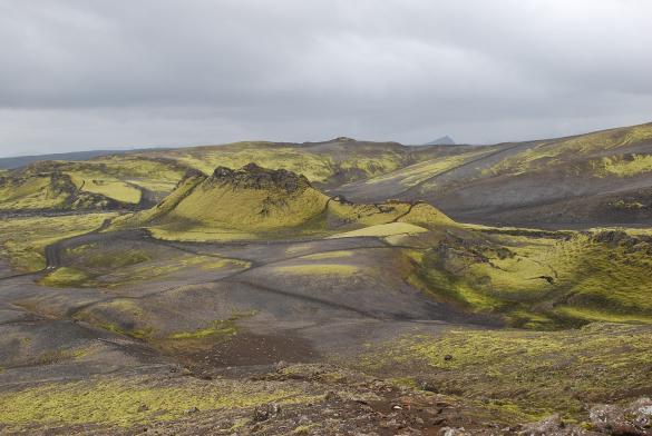 The site of the Laki eruption of 1783 today.