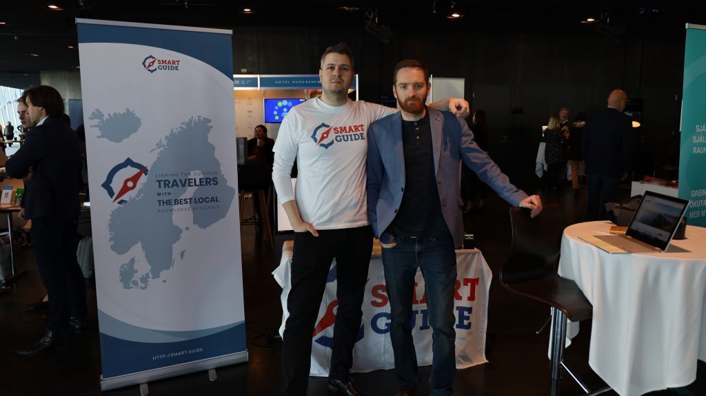 Haukur Viðar Jónsson and Ægir Finnsson are the founders of SmartGuide