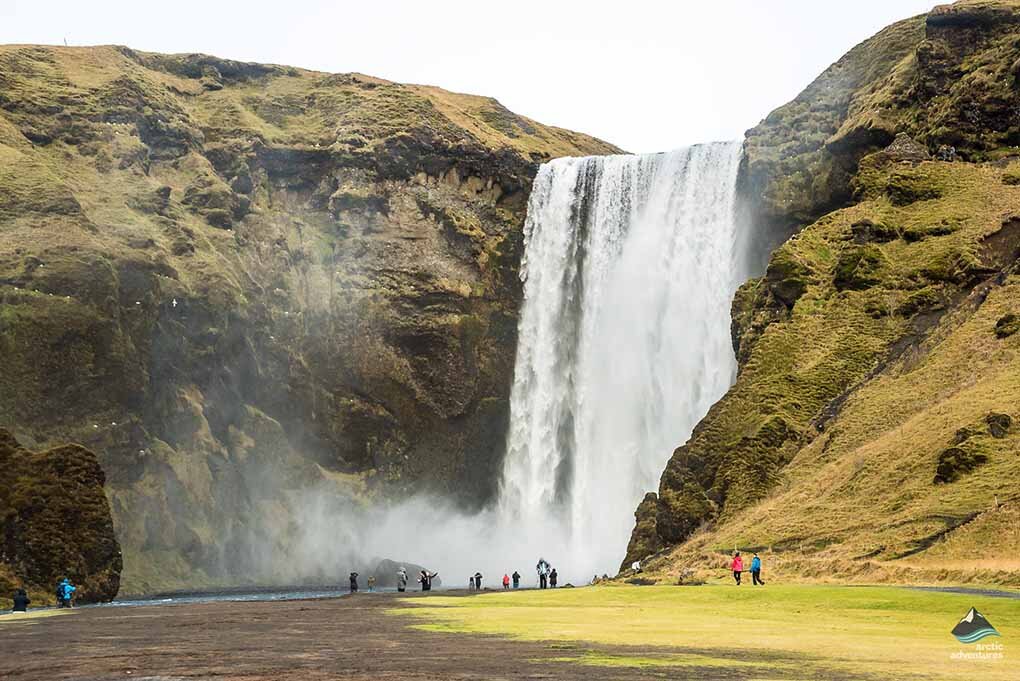 Skógafoss waterfall in Iceland