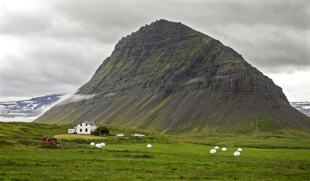 Hostel in Korpudalur in the Westfjords of Iceland.