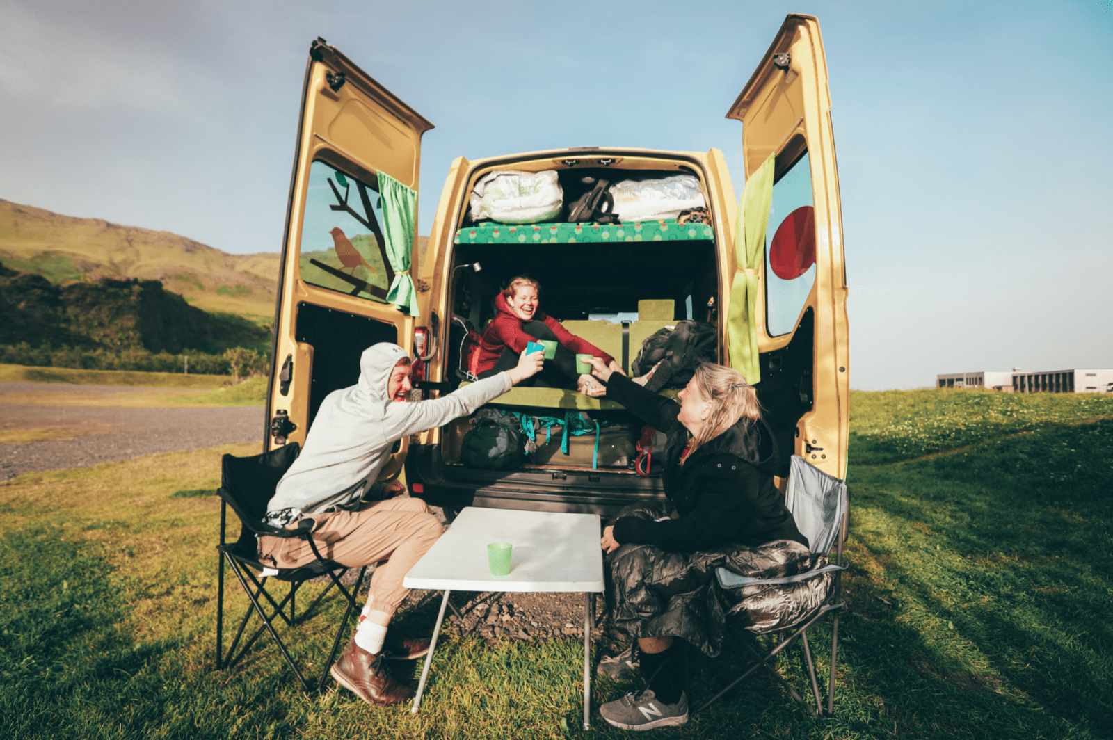 camper van travel iceland
