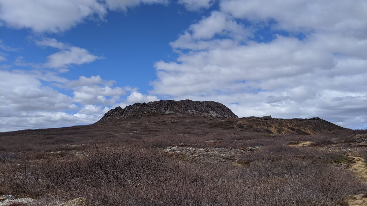 Eldborg crater is a beautiful relic of Iceland’s fiery past