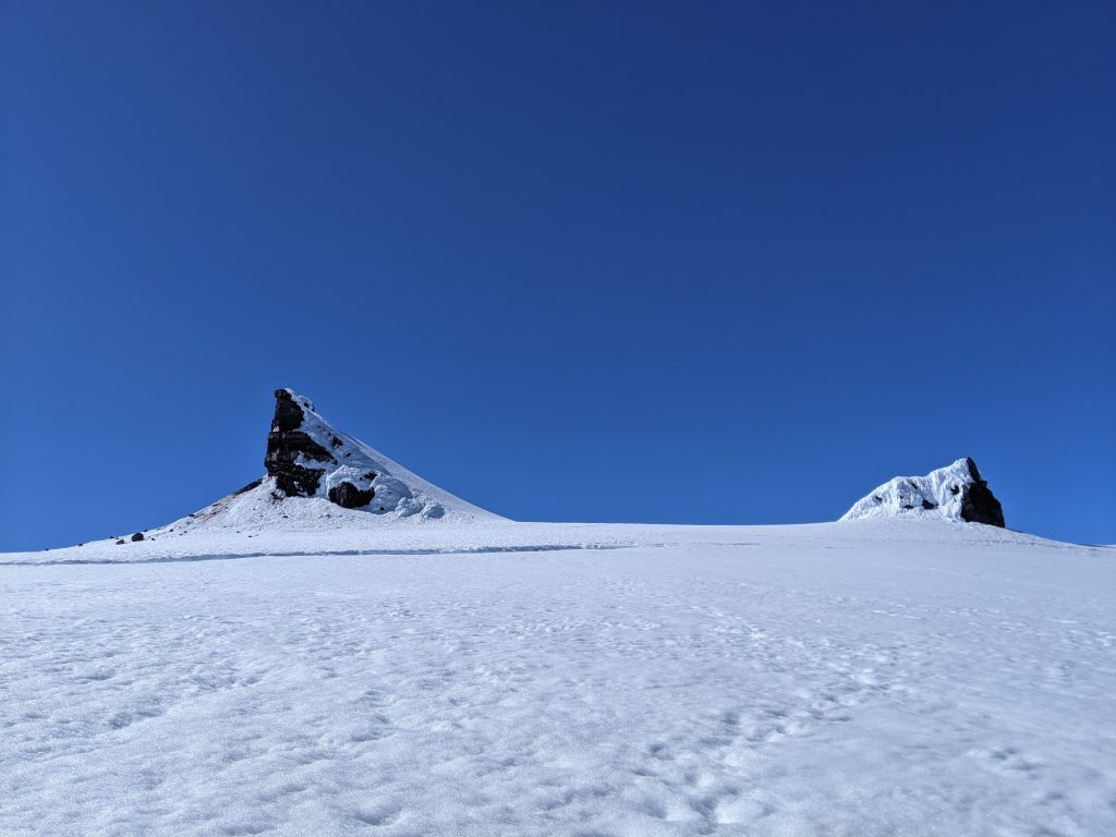 Top of Snæfellsjökull glacier.