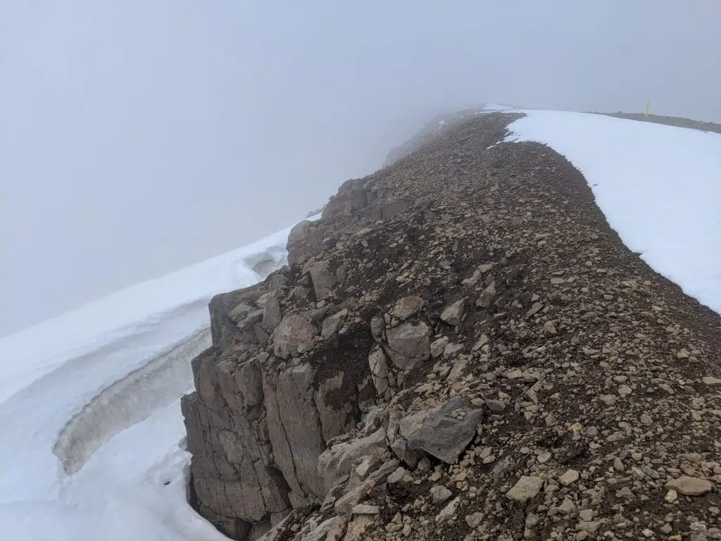 Mt. Kaldbakur track