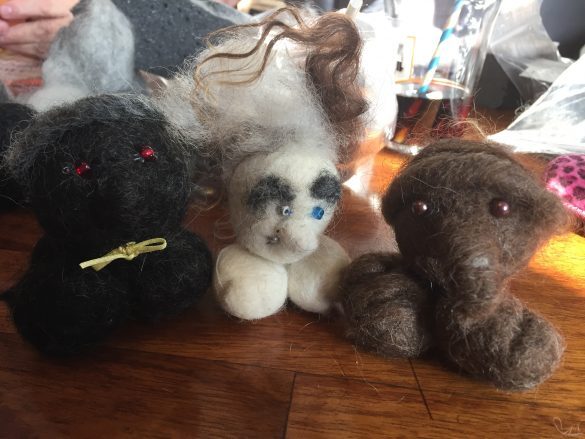 Knitting the Icelandic way can create adorable wool trolls