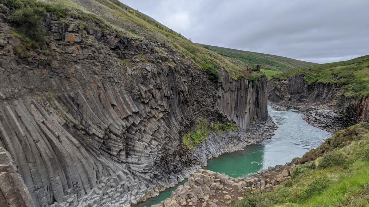 Stuðlagil Canyon is an masterpiece of Icelandic nature