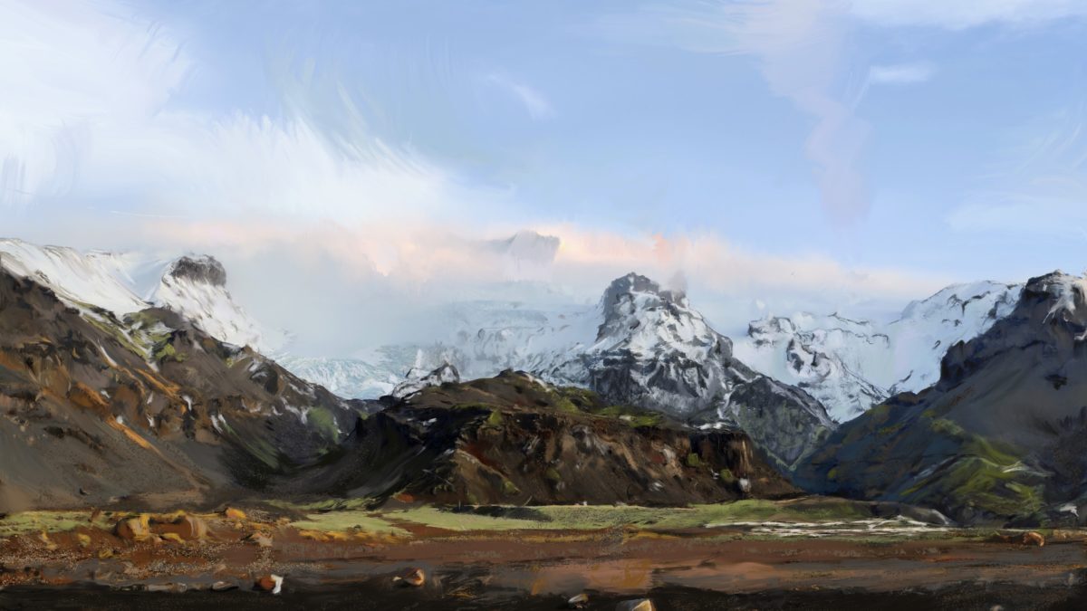 Beautiful paintings from Iceland by Blake Greene – see this amazing art
