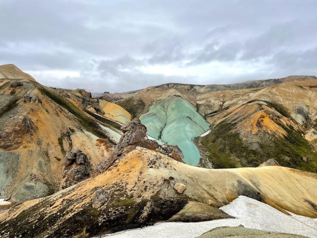 Grænihryggur in the Icelandic highlands.