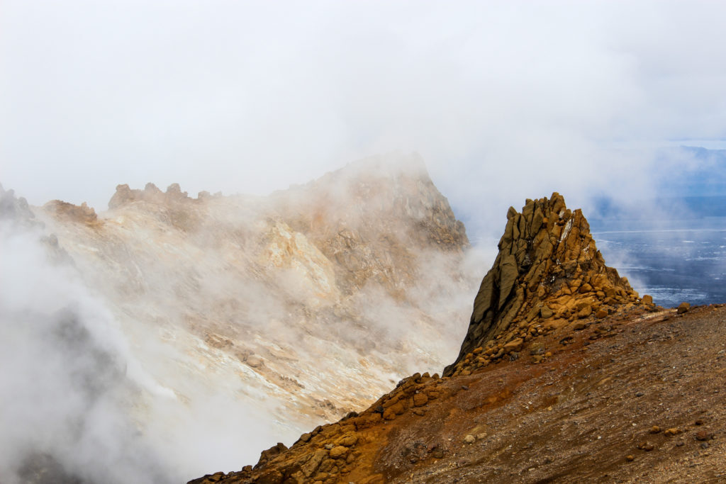 At Kverkfjöll mountain range.