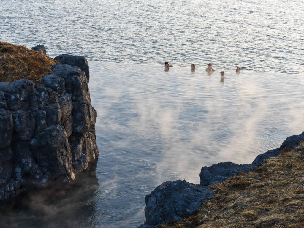 Sky Lagoon in Iceland is an infinity pool