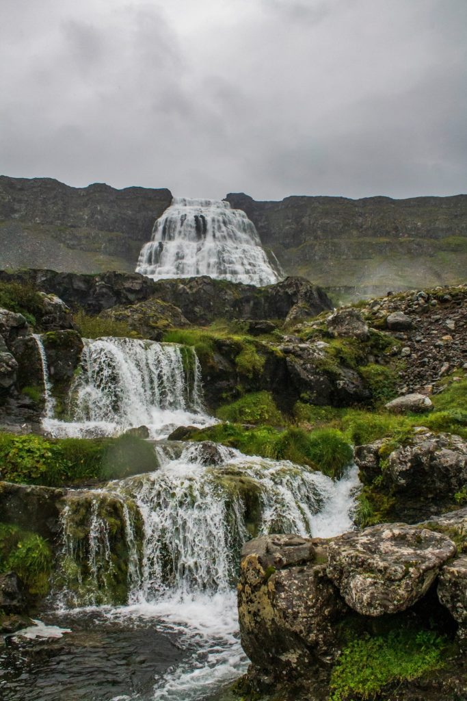 Dynjandi waterfall in the Westfjords of Iceland. Photo by Denise Schuld on Unsplash.