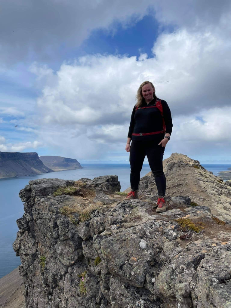 Díana Jóhannsdóttir from Visit Westfjords recommends ten must-see places in the Westfjords. Here she is at Hornstrandir Nature Reserve