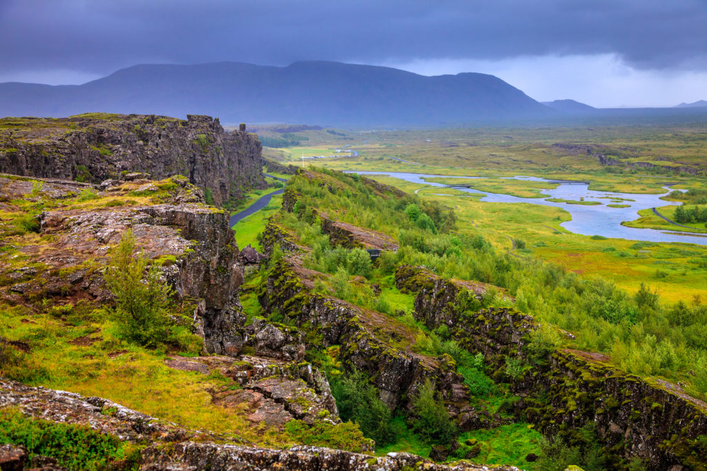 Þingvellir is one of the stops on the Golden Circle guided tour from Reykjavik Sightseeing.
