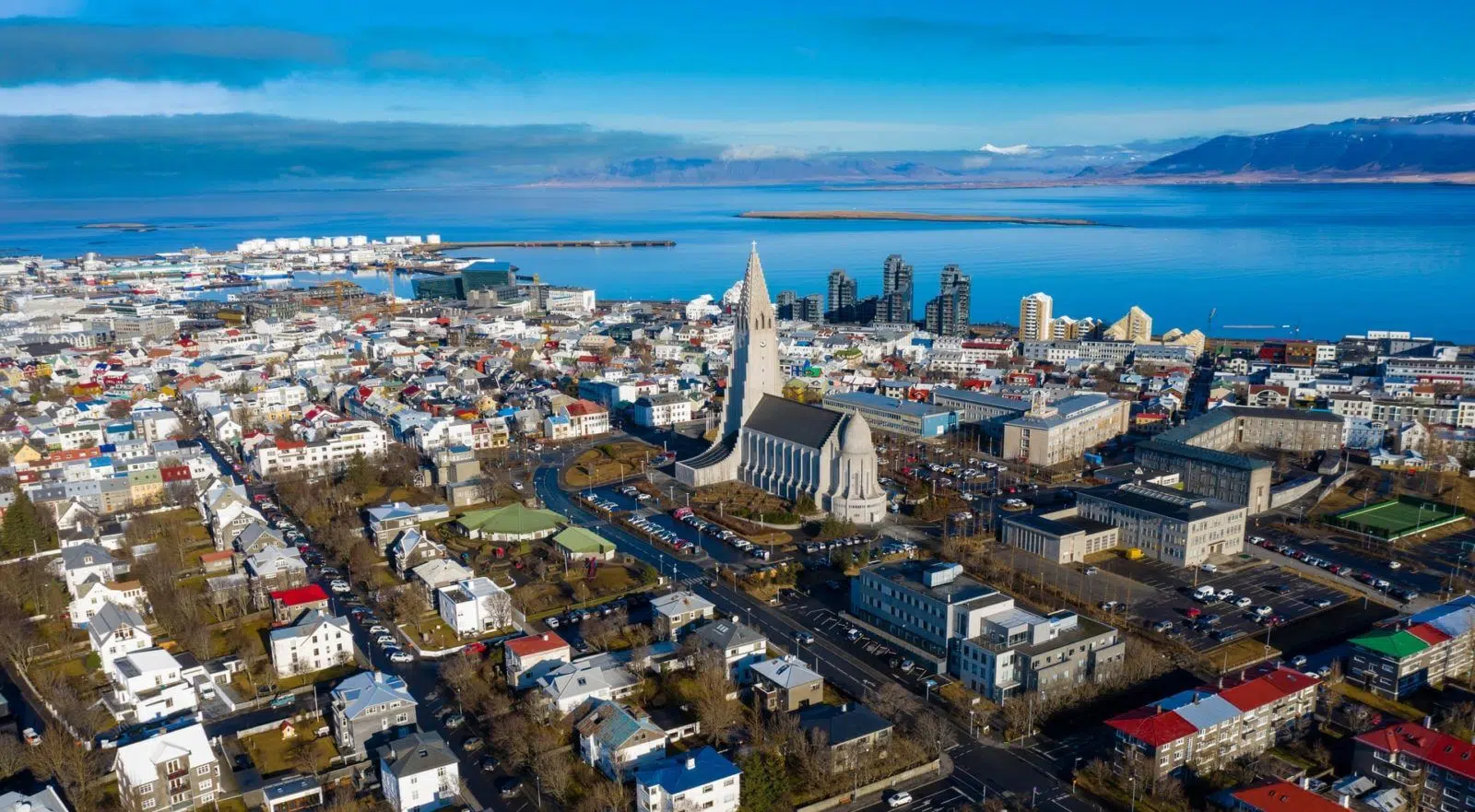 Reykjavik from the air