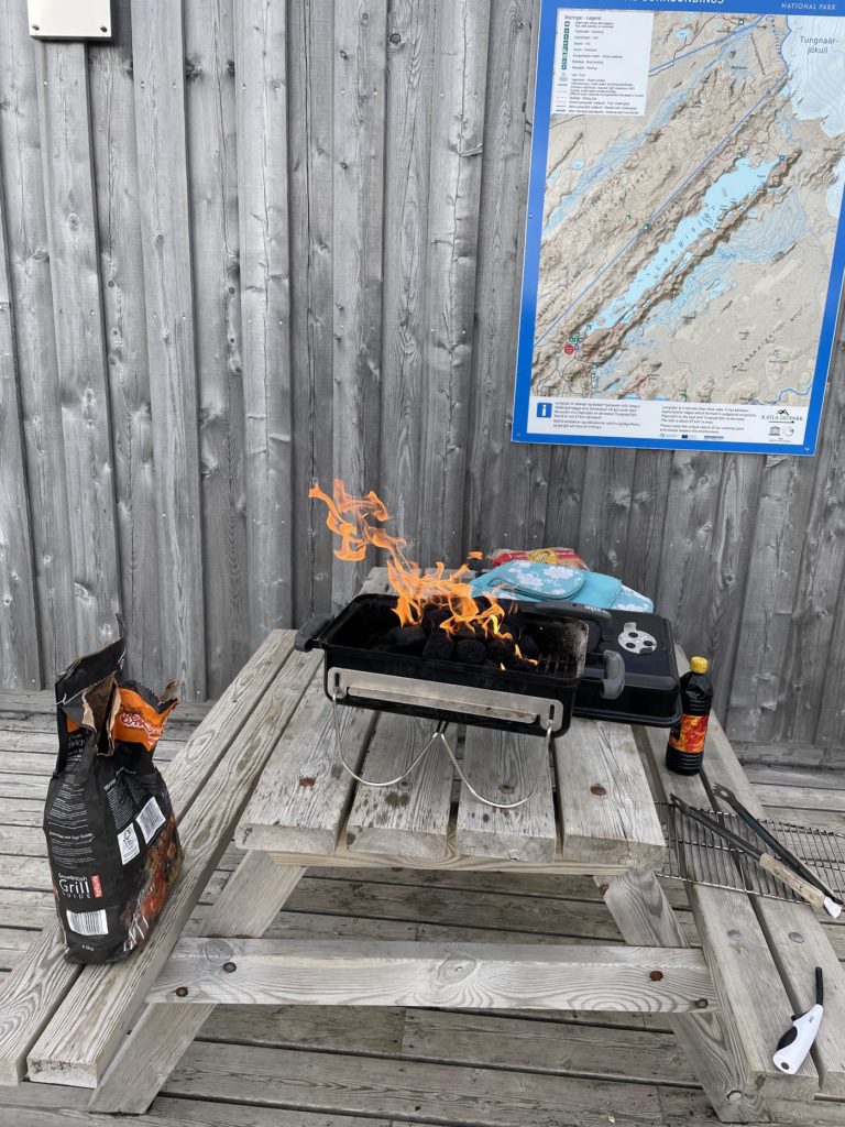 BBQ in the Icelandic highlands