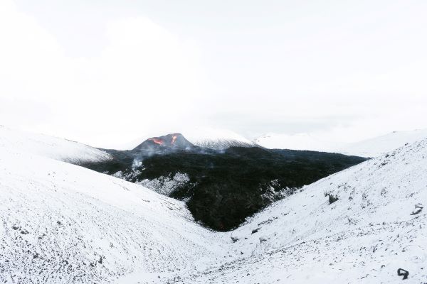 The eruption at Fagradalsfjall. Photo by Eyrún Lydía.