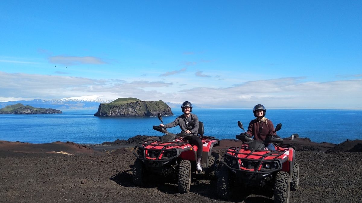 Explore the Westman Islands on an easy to drive ATV