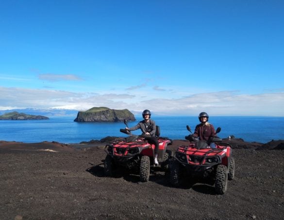 Explore the Westman islands on an ATV