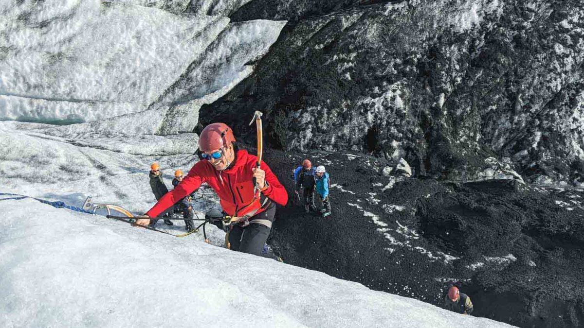 Ice Climbing in Iceland will take you right out of your comfort zone!