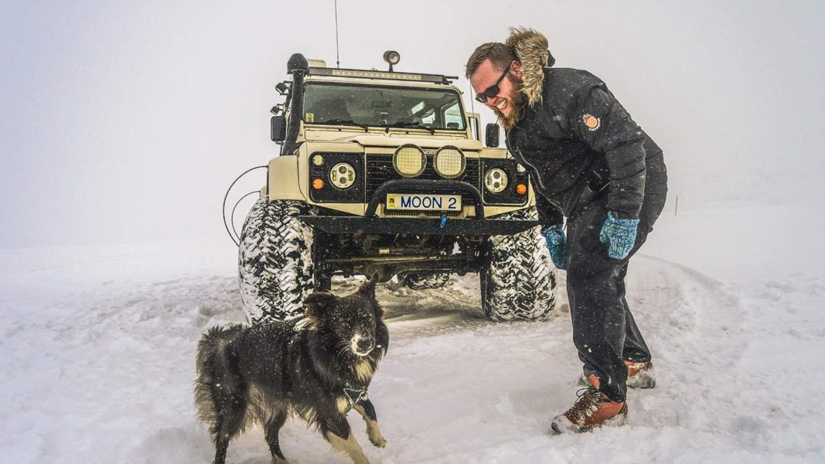 Meet Bessi Jonsson: Iceland’s ultimate private guide and his companion Cami