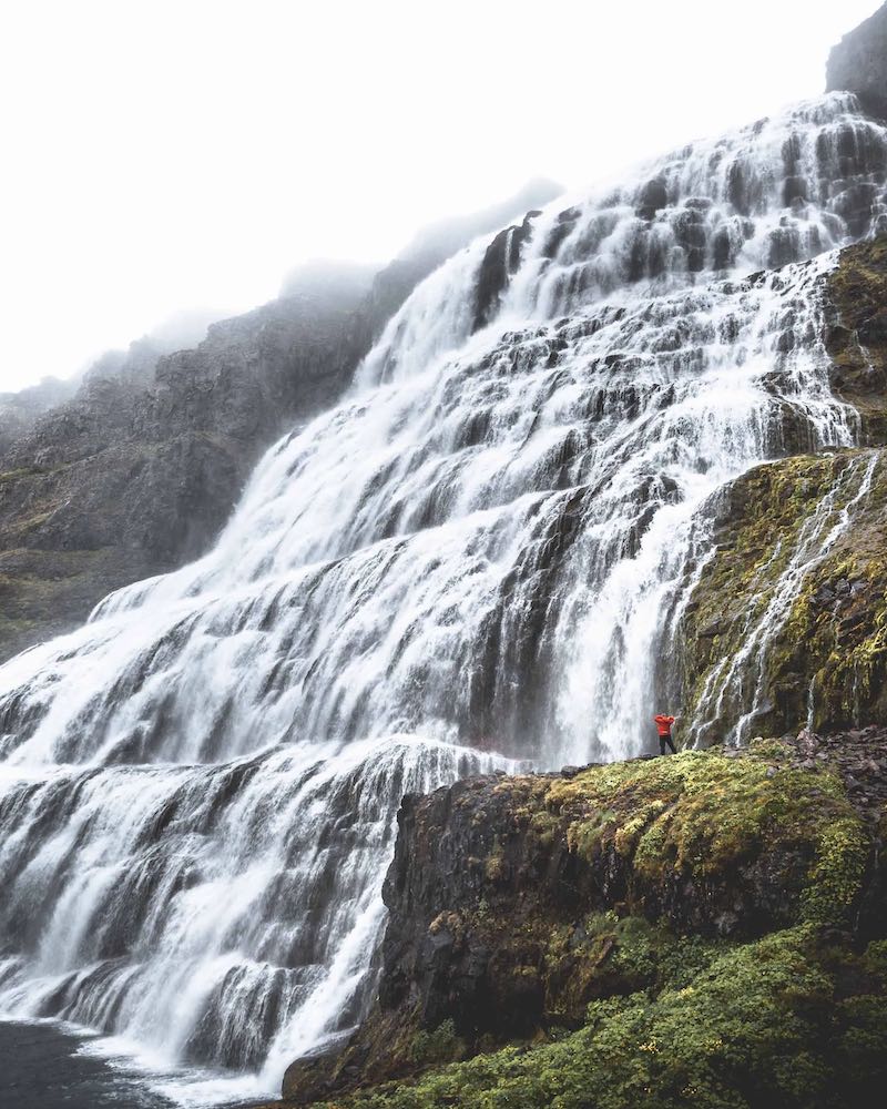 Dynjandi waterfall in the Westfjords - photo by Norris Niman.