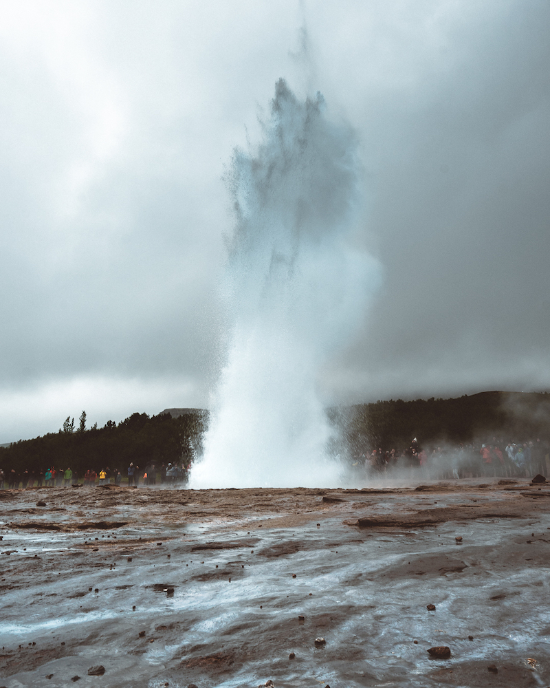 See gushing geysers in Iceland on a small group tour with Hidden Iceland.