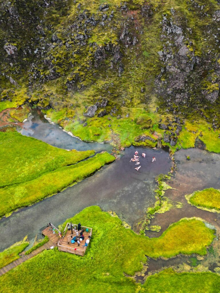 Soak and relax at Landmannalaugar.