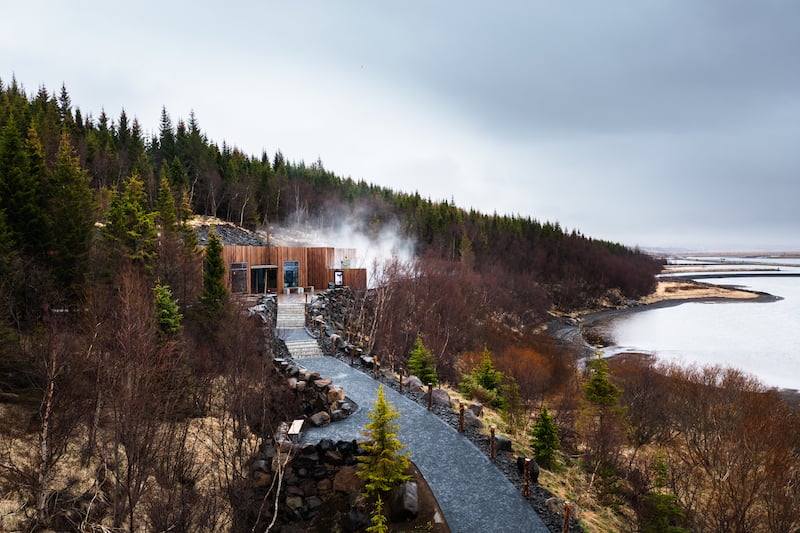 The wonderful Forest Lagoon is just minutes from the beautiful town of Akureyri.