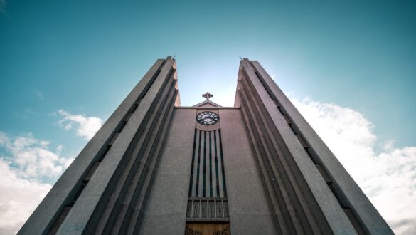 The church at Akureyri is a true landmark.