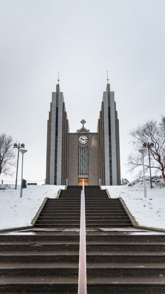Akureyri church.