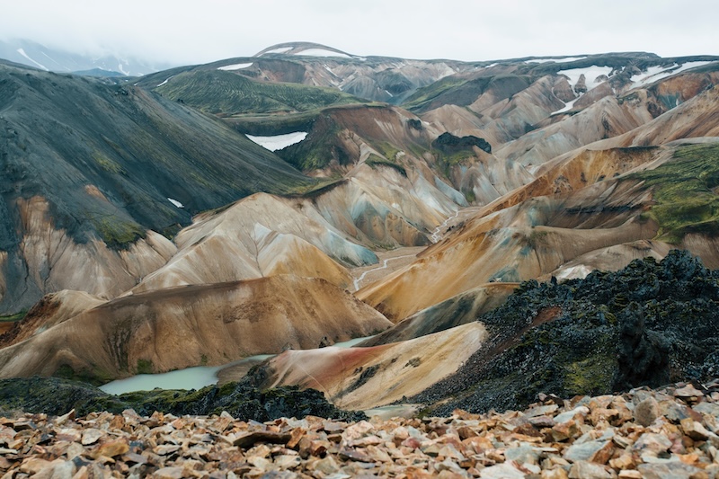 Landmannalaugar in the Icelandic highlands.