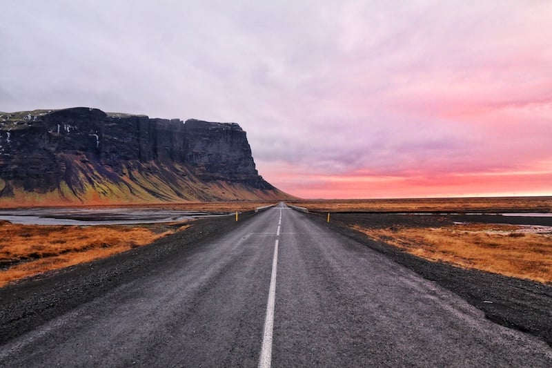 The stunning ring-road in the south of Iceland. Photo by Rory Hennessey on Unsplash.