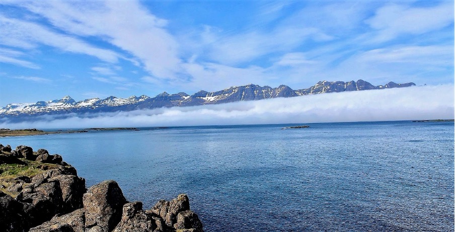 Icelandic coastline.