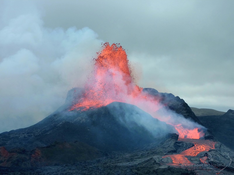 The Fagradalsfjall eruption.