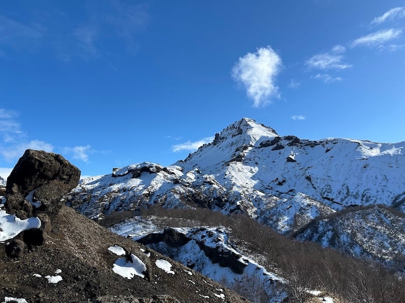 Exploring Thorsmork in winter is something else