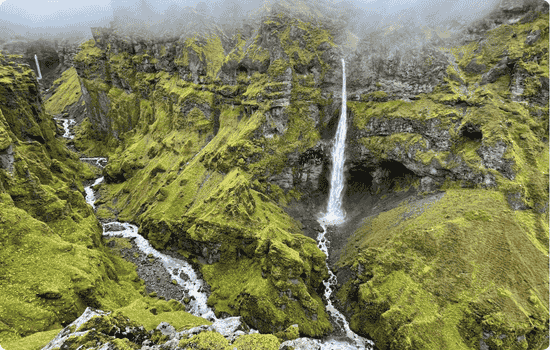 Hidden and unforgettable — Múlagljúfur canyon is one of those places that makes an Iceland road trip vacation feel truly special.